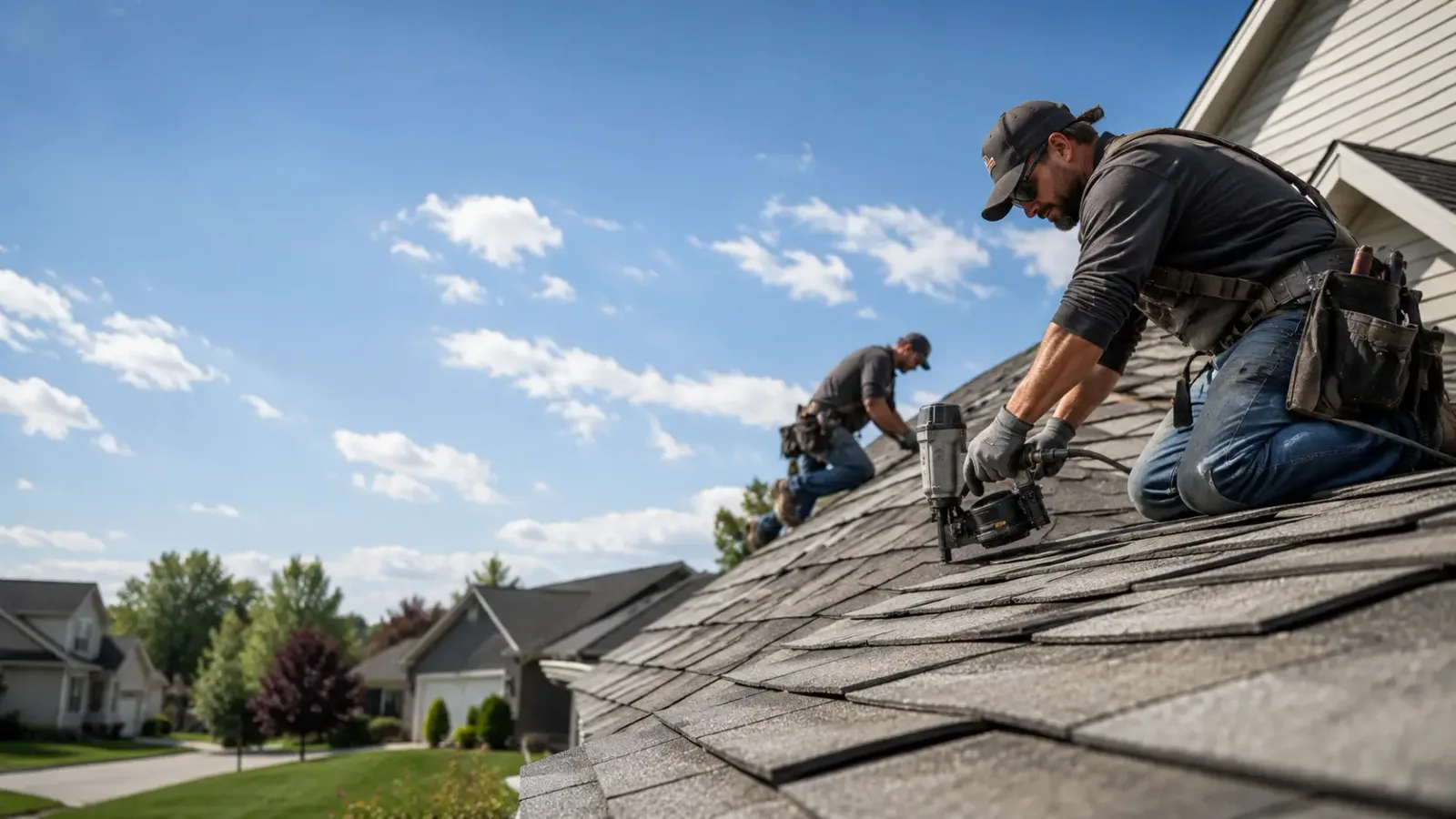 Storm Damage Roof Repair in Burlington, KY near me